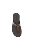 Saint Laurent Cassandre T-Bar Flat Sandals