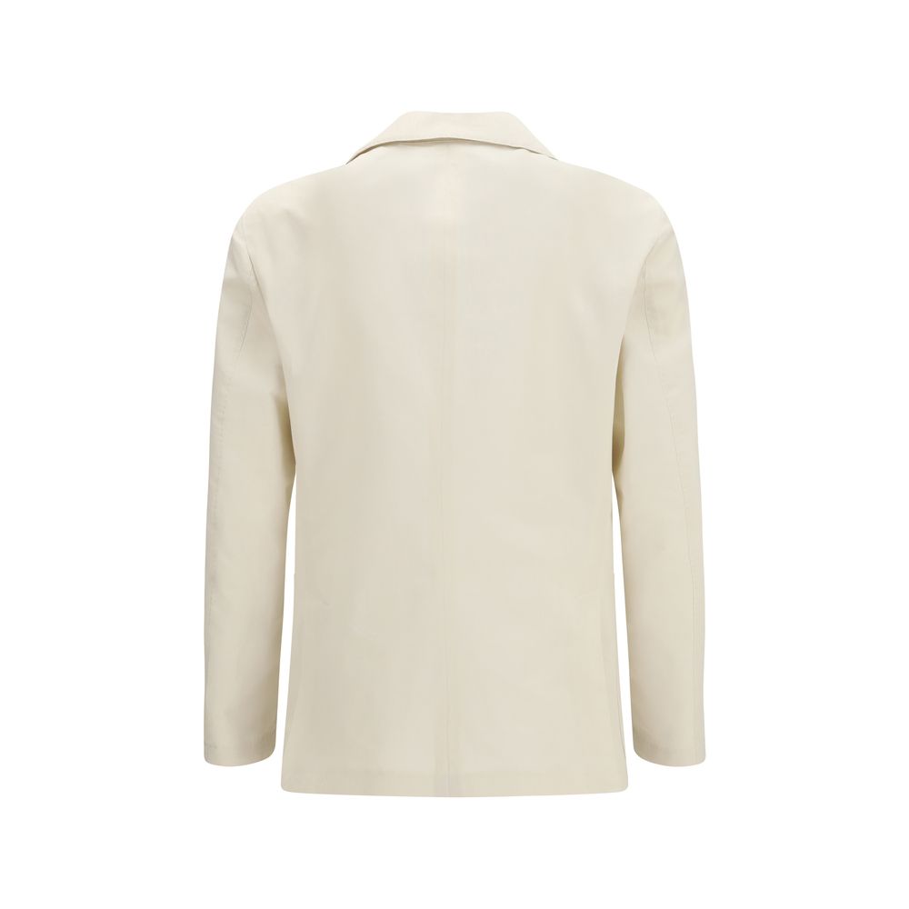 Lardini Single-Breasted Blazer - White