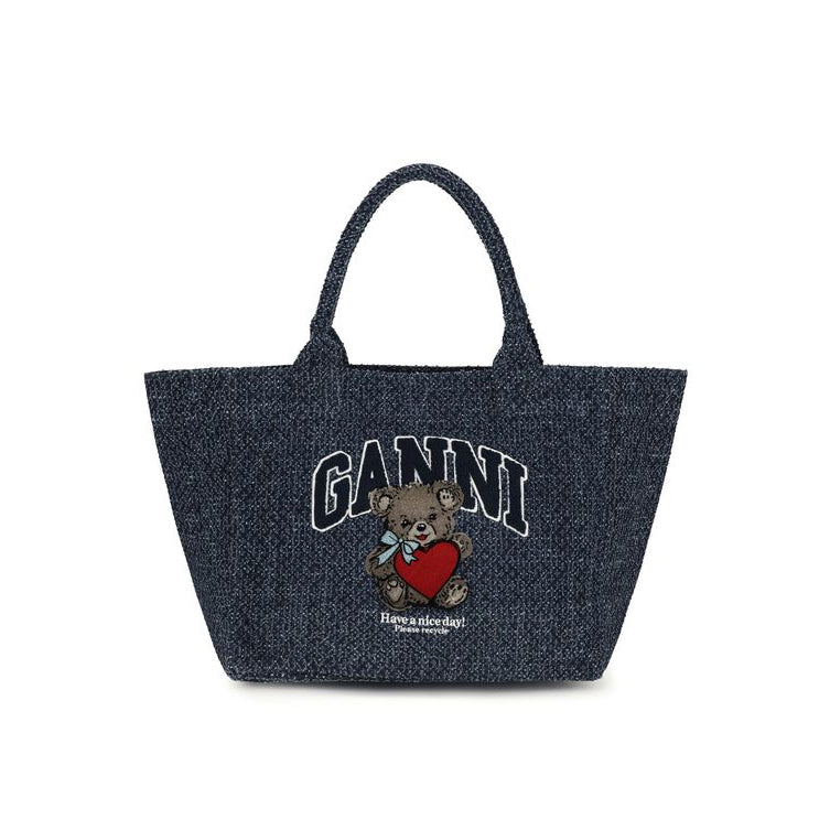 Ganni Teddy Bear Large Handbag
