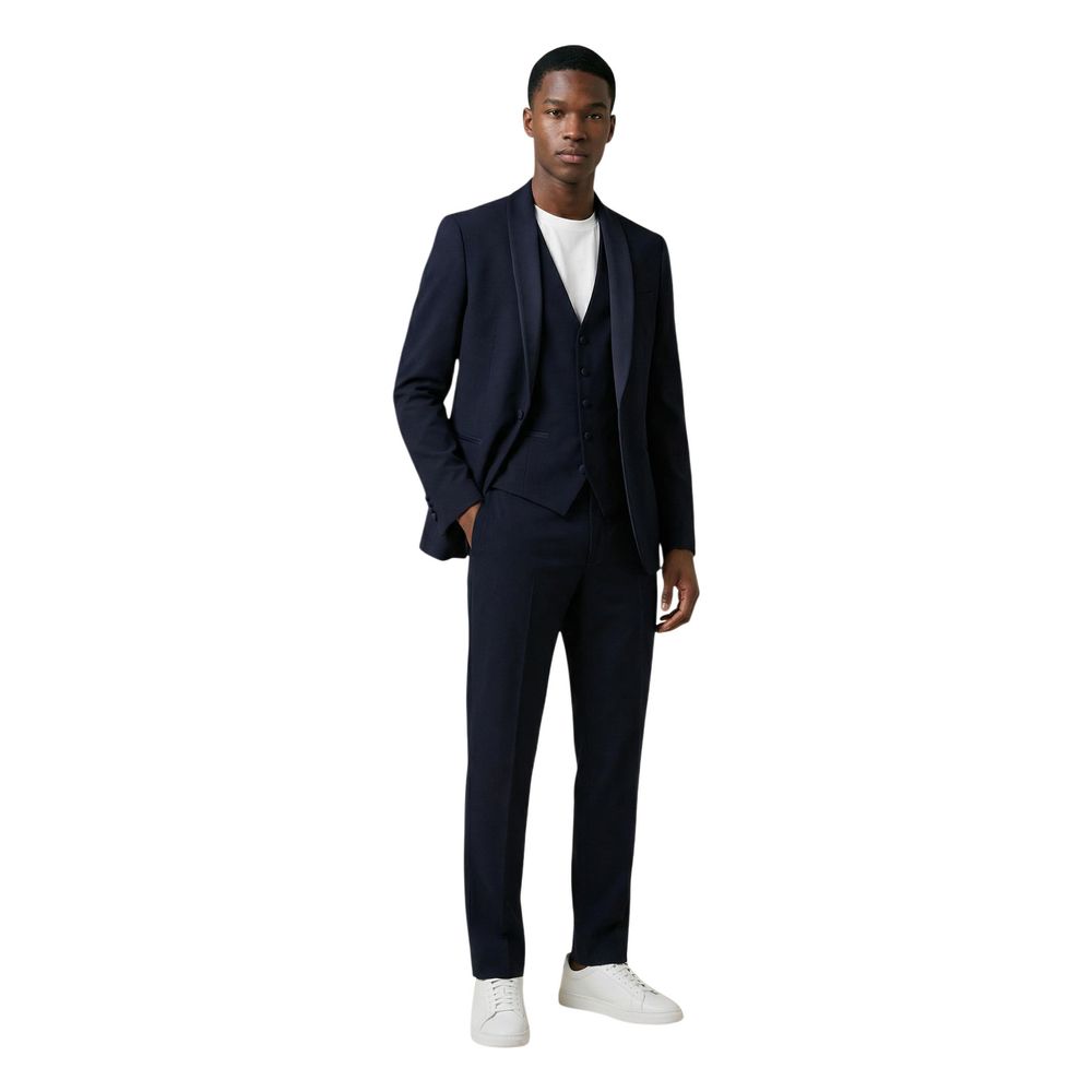 Mulish AB-213 Monetraso Three-Piece Suit - Deepest Blue