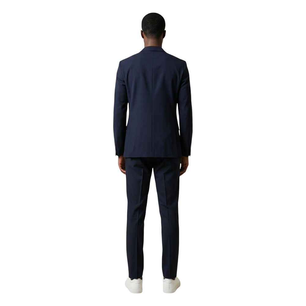 Mulish AB-213 Monetraso Three-Piece Suit - Deepest Blue