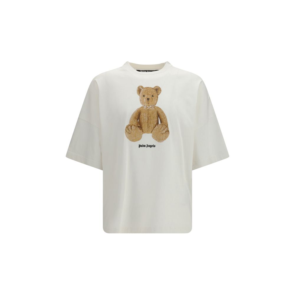 Palm Angels Teddy Bear Oversize T-Shirt - White