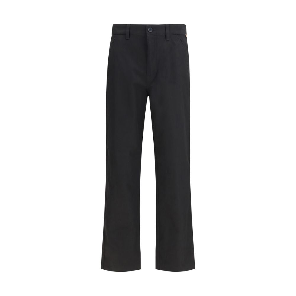 Burberry Straight-Leg Fit Chino Pants - Black