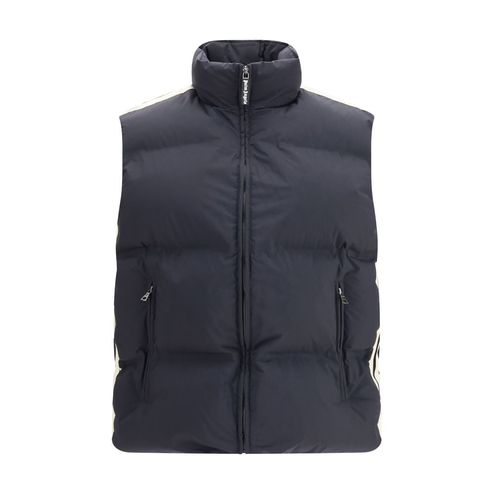 Palm Angels Sleeveless Puffer Jacket - Black