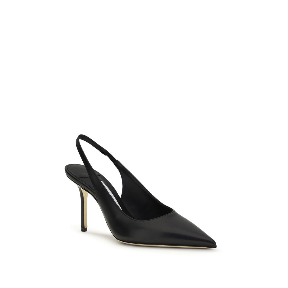 Jimmy Choo Slingback Love Pumps - Black
