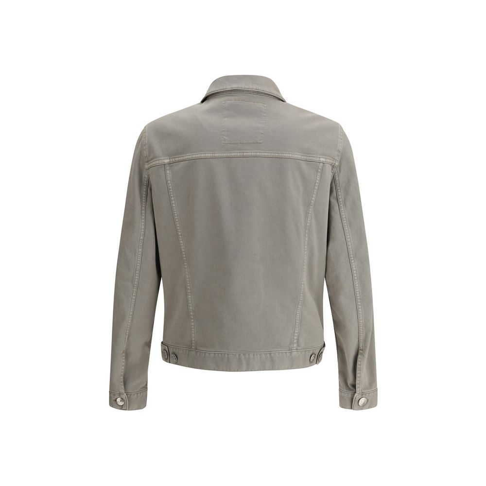 Brunello Cucinelli Denim Jacket - Gray/Grey