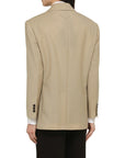 Prada Mohair-Wool Blazer - Beige