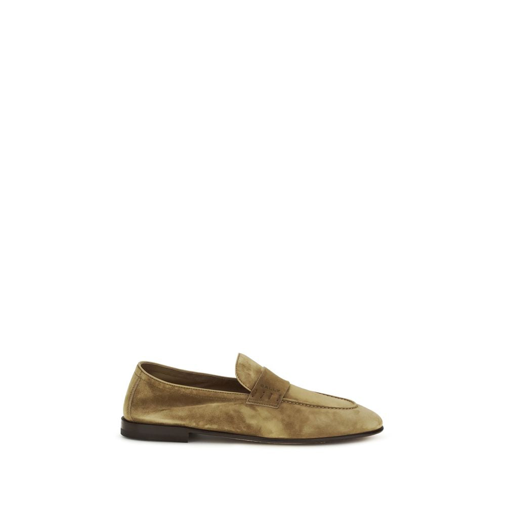 Bally Elios Suede Leather Loafers