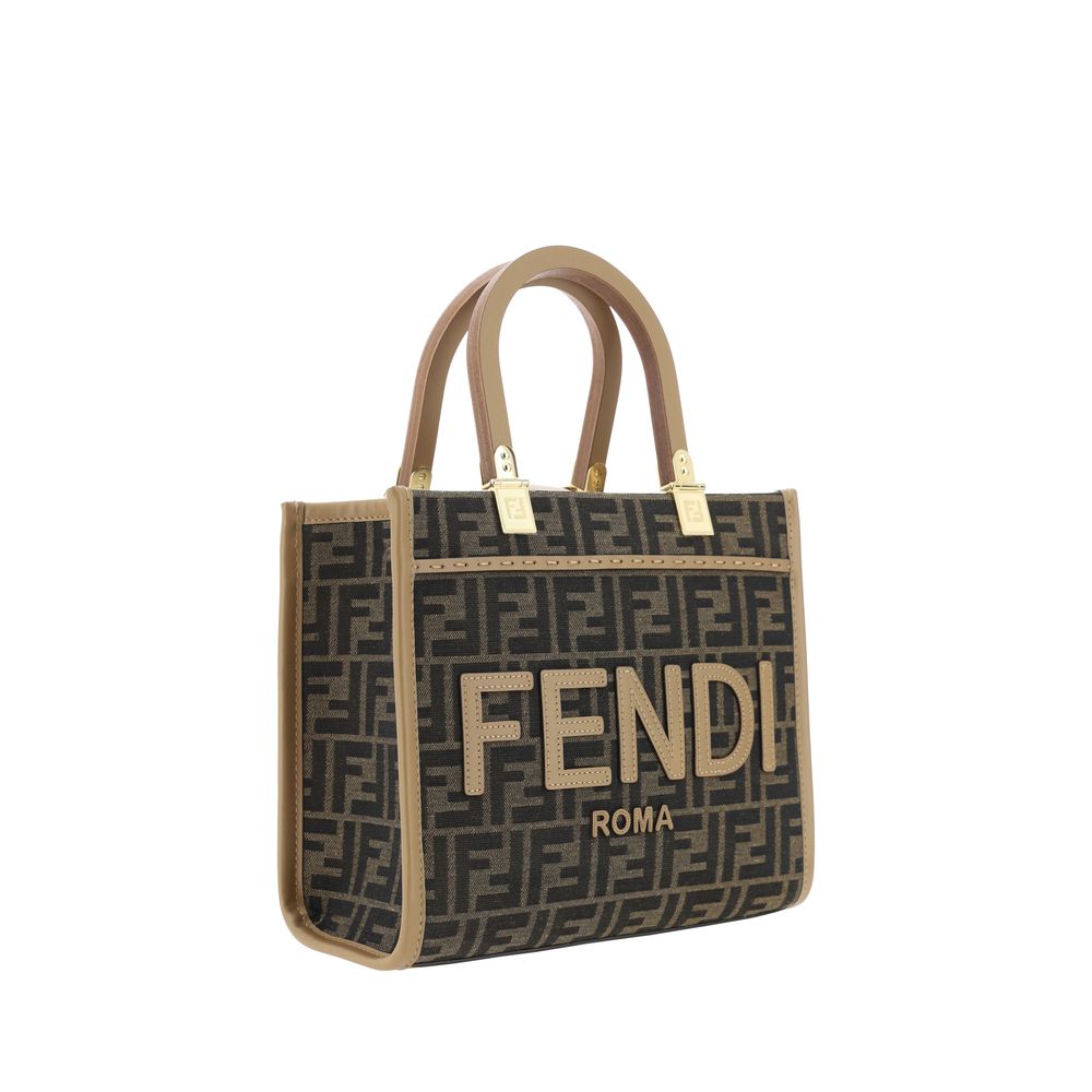 Fendi FF Sunshine Small Tote Bag