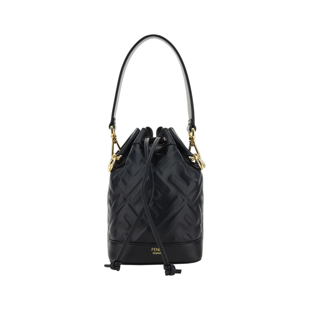 Fendi Mon Tresor Bucket Bag - Black