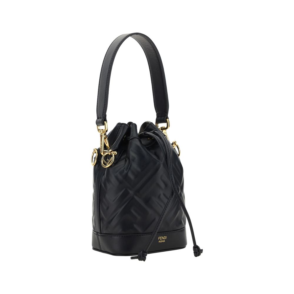 Fendi Mon Tresor Bucket Bag - Black