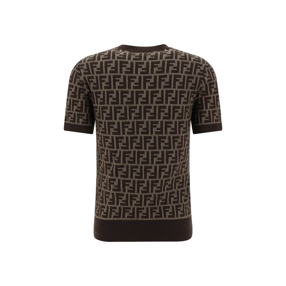 Fendi FF Knit Top - Dark Chocolate