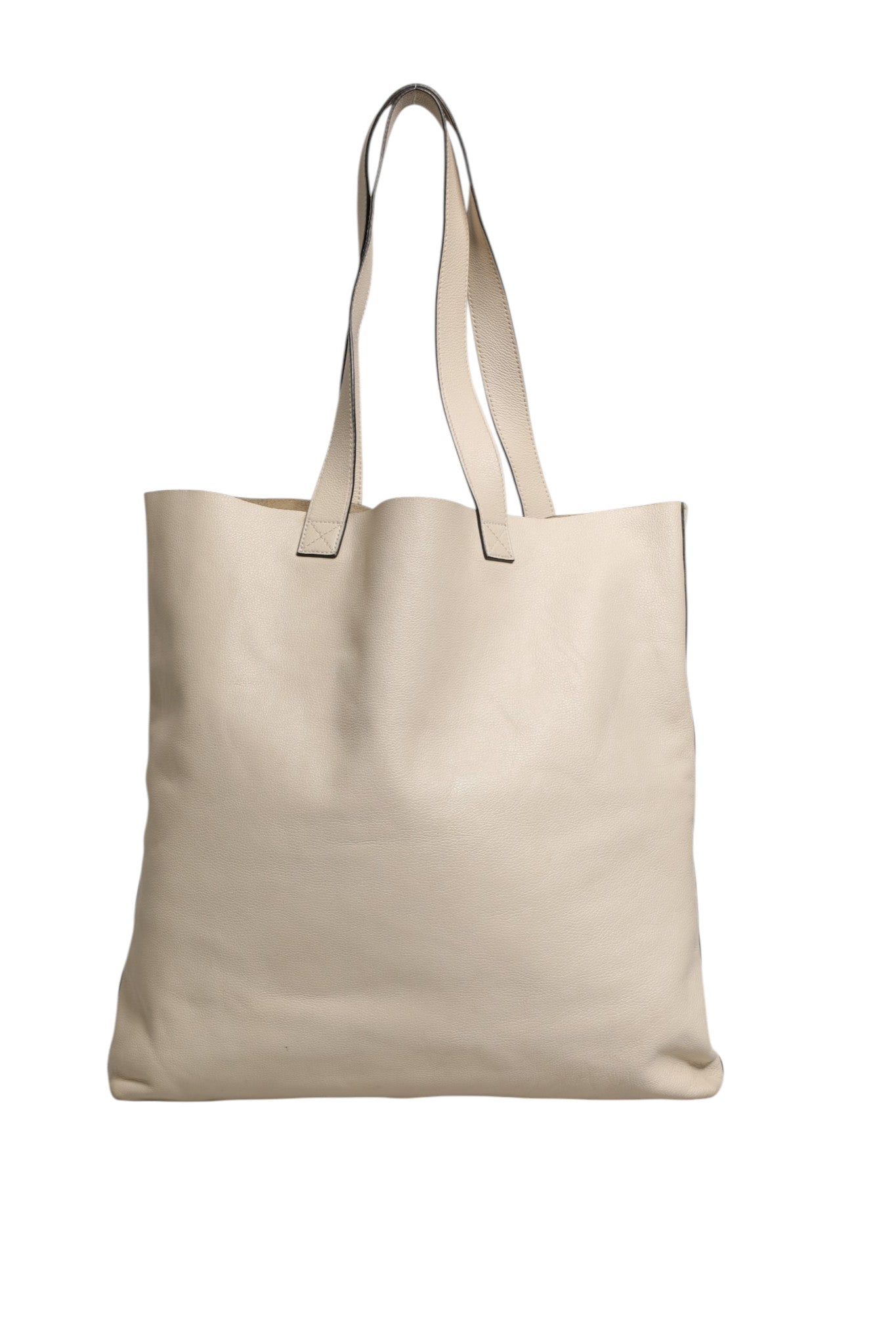 Gucci Web Sherry Logo Print Tote Bag - Ivory/White