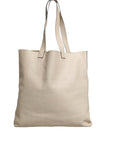 Gucci Web Sherry Logo Print Tote Bag - Ivory/White
