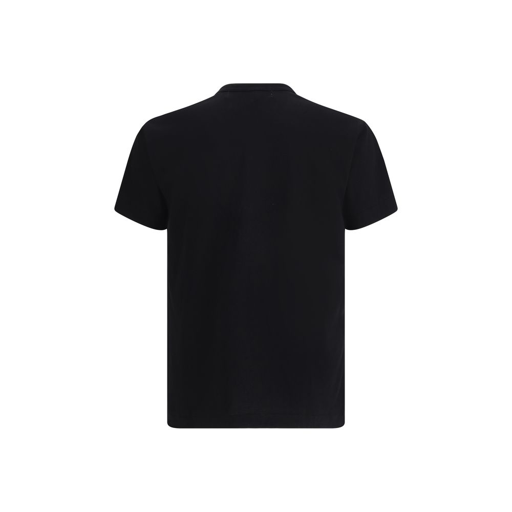 Comme Des Garçons Play Large Heart With Eyes Cotton T-Shirt - Black