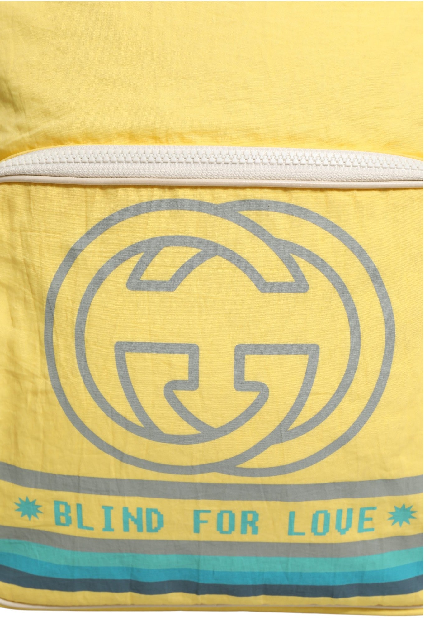 Gucci Blind For Love Backpack - Yellow