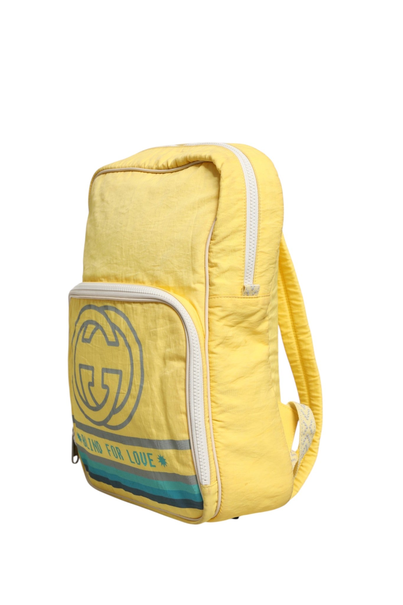 Gucci Blind For Love Backpack - Yellow