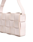 Bottega Veneta Intrecciato Cassette Shoulder Bag - Light Pink
