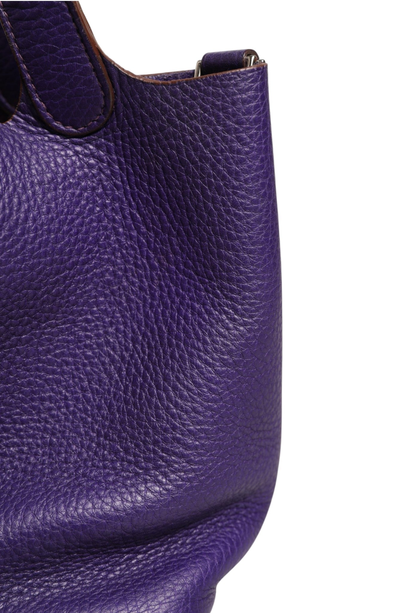 Hermès Picotin Lock PM Clemence Bag - Purple