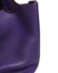 Hermès Picotin Lock PM Clemence Bag - Purple