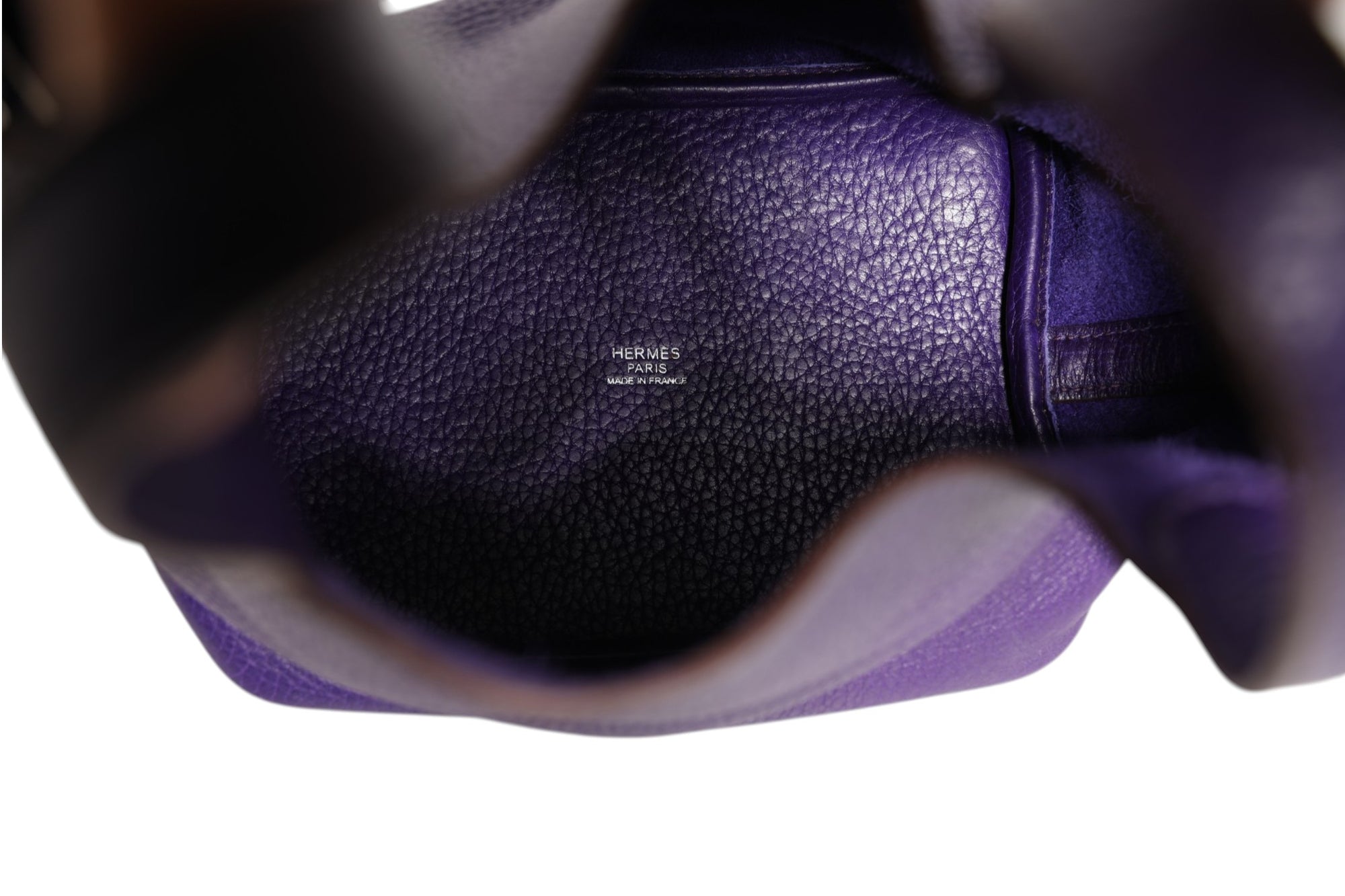 Hermès Picotin Lock PM Clemence Bag - Purple