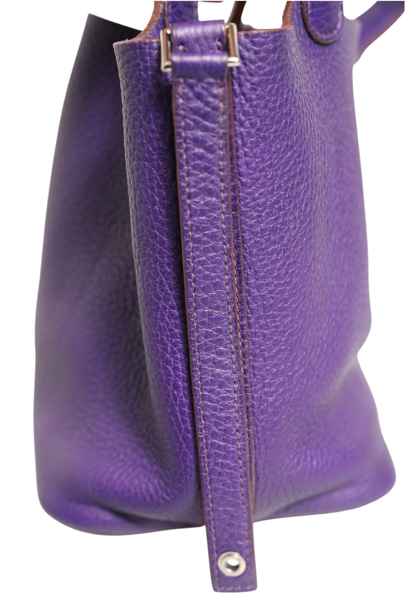 Hermès Picotin Lock PM Clemence Bag - Purple
