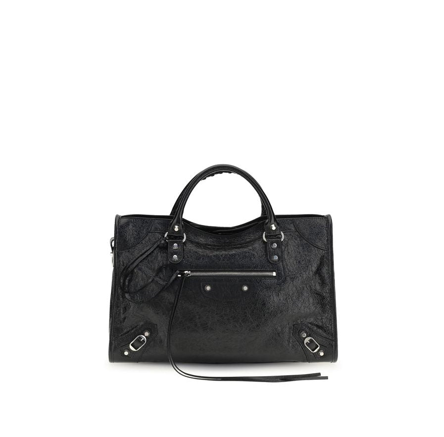 Balenciaga Le City Medium Shoulder Bag - Black