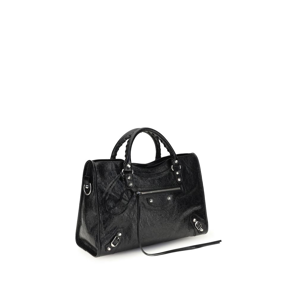 Balenciaga Le City Medium Shoulder Bag - Black