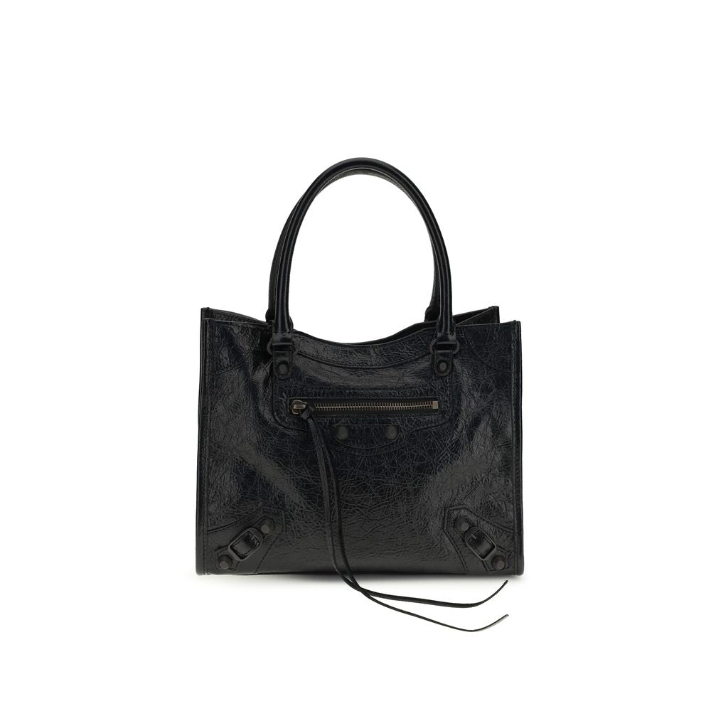 Balenciaga Le City Mini Shoulder & Tote Bag - Black