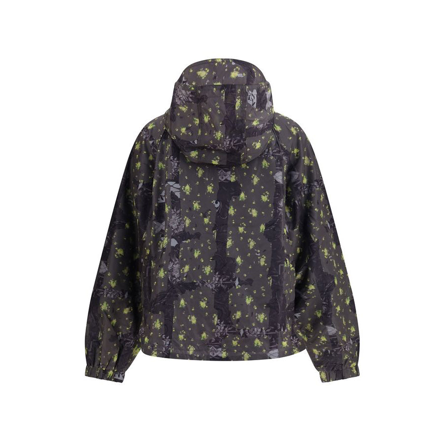 Ganni Geo-Abstract Hooded Jacket