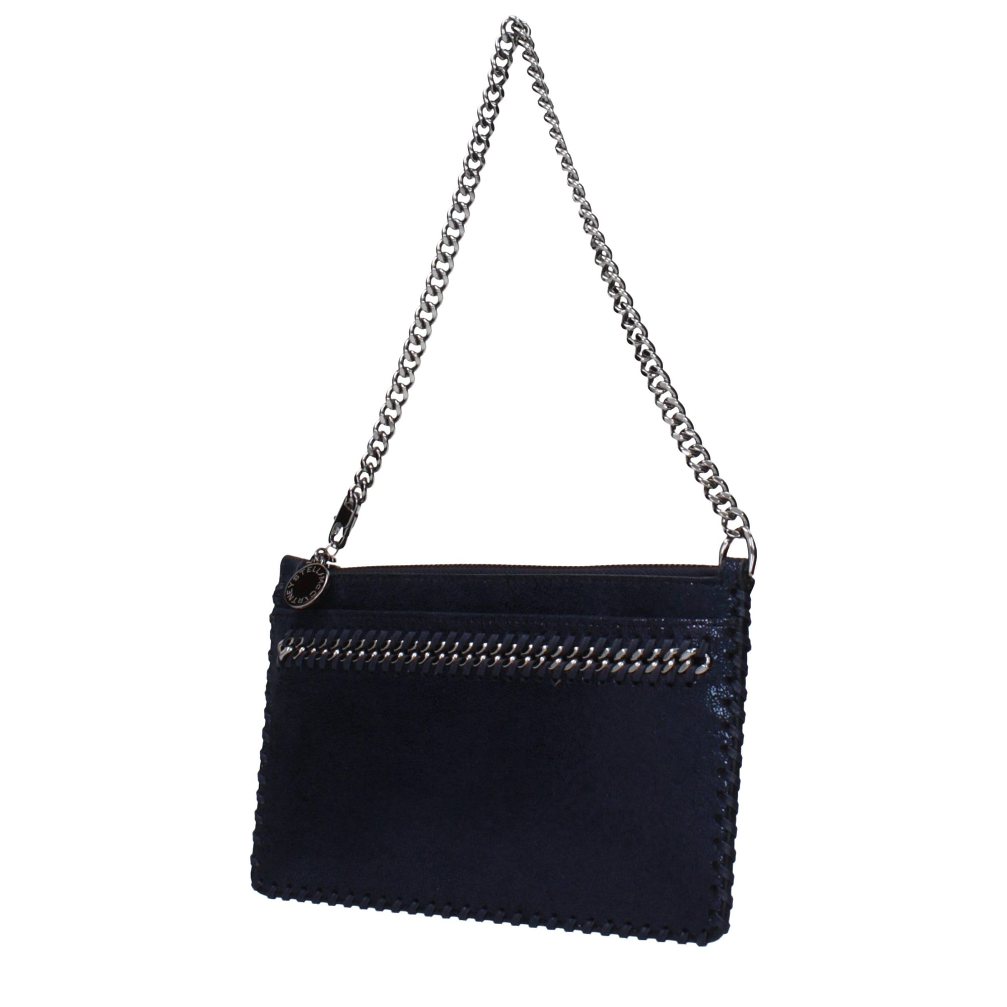 Stella McCartney Falabella Tiny Clutch - Sapphire Blue