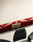 Gucci x Adidas Horsebit 1955 Shoulder Bag Black/White