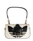 Gucci x Adidas Horsebit 1955 Shoulder Bag Black/White