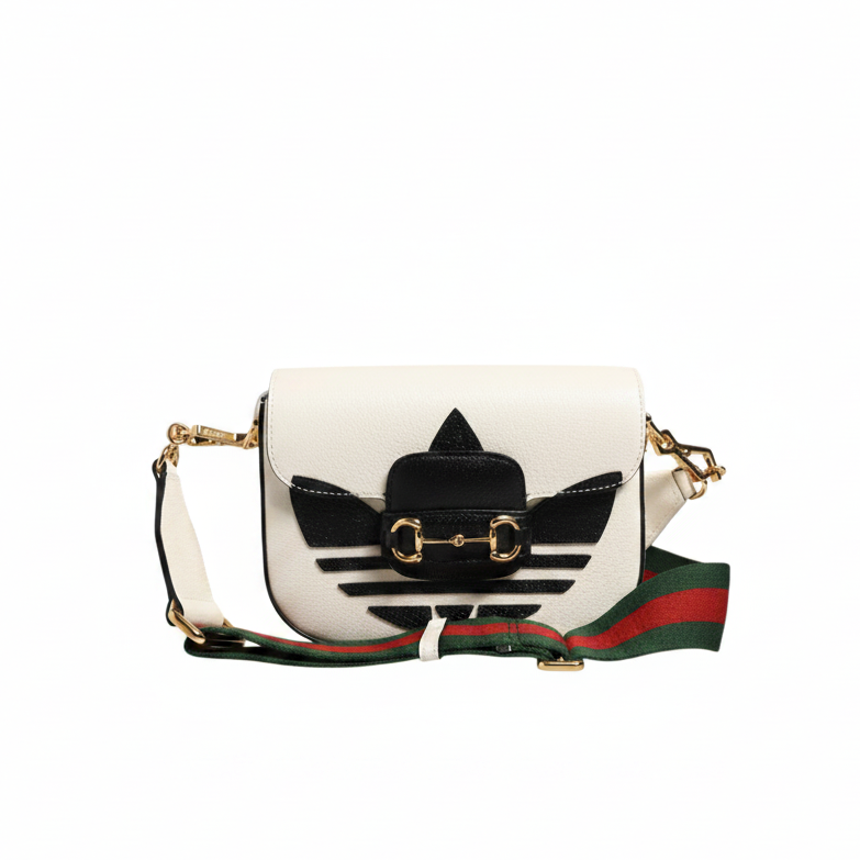 Gucci x Adidas 1955 Horsebit Shoulder Bag