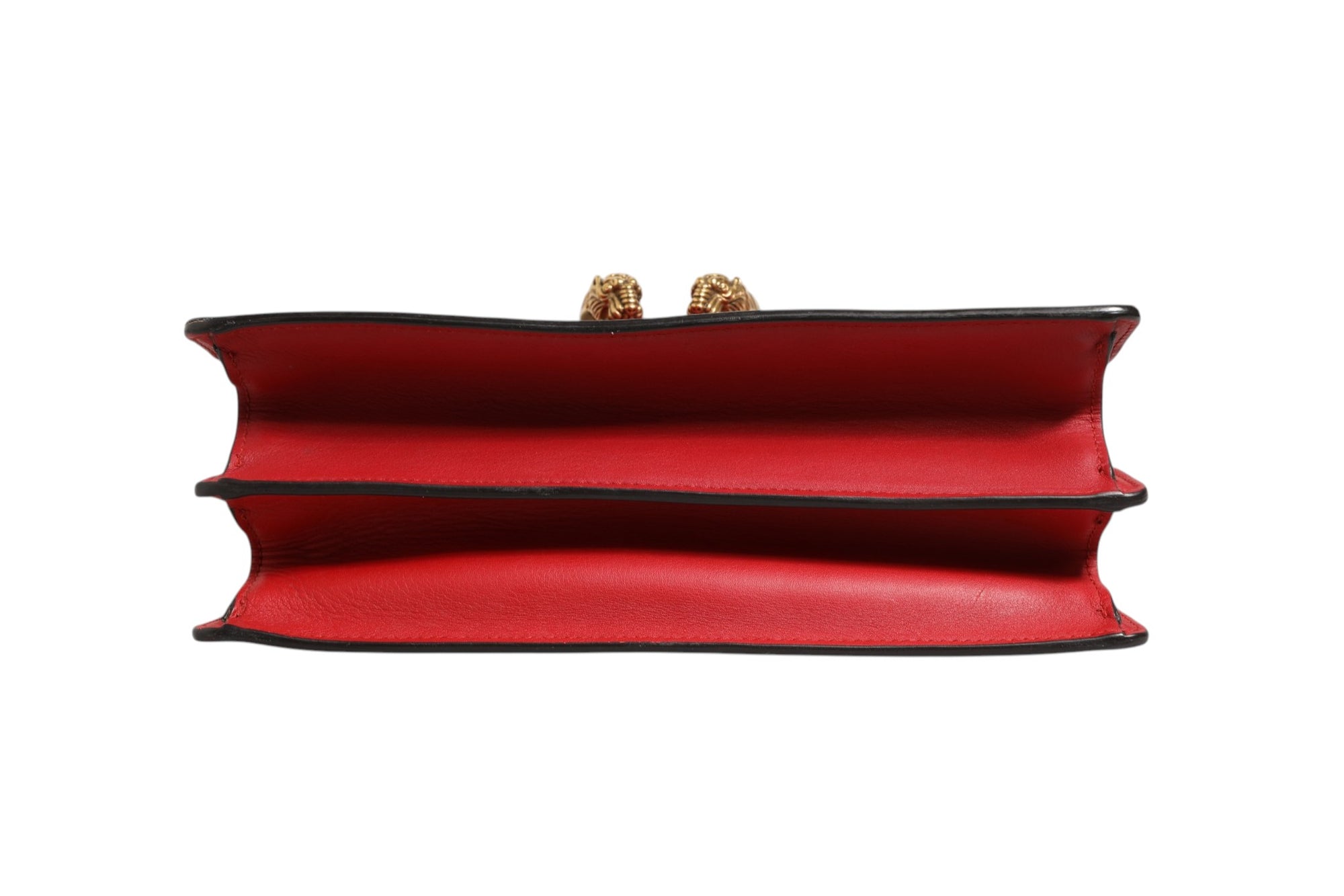 Gucci Dionysus Bamboo Medium Top Handle Bag - White/Blue/Red