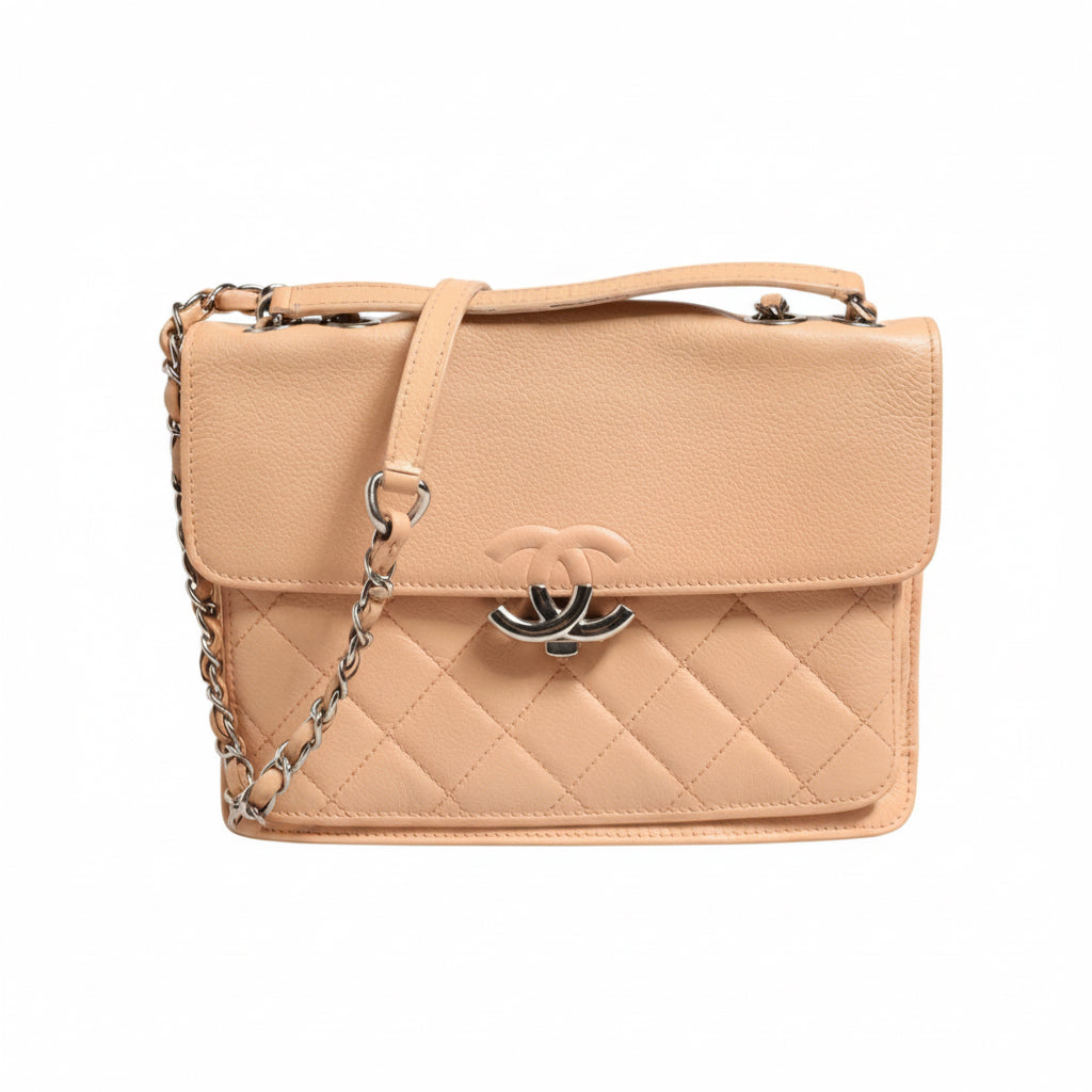 Chanel Quilted Leather Small Flap Bag