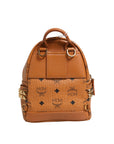 MCM Mini B4540 Visetos Backpack - Terracotta