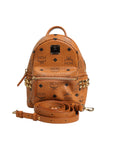 MCM Mini B4540 Visetos Backpack - Terracotta
