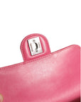 Chanel Quilted Leather Mini Square Flap  Crossbody Bag