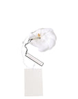 Chanel White flower Brooch