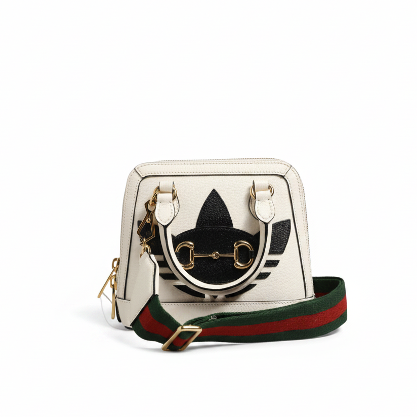 Gucci x Adidas Horsebit 1955 Mini Top Handle Bag
