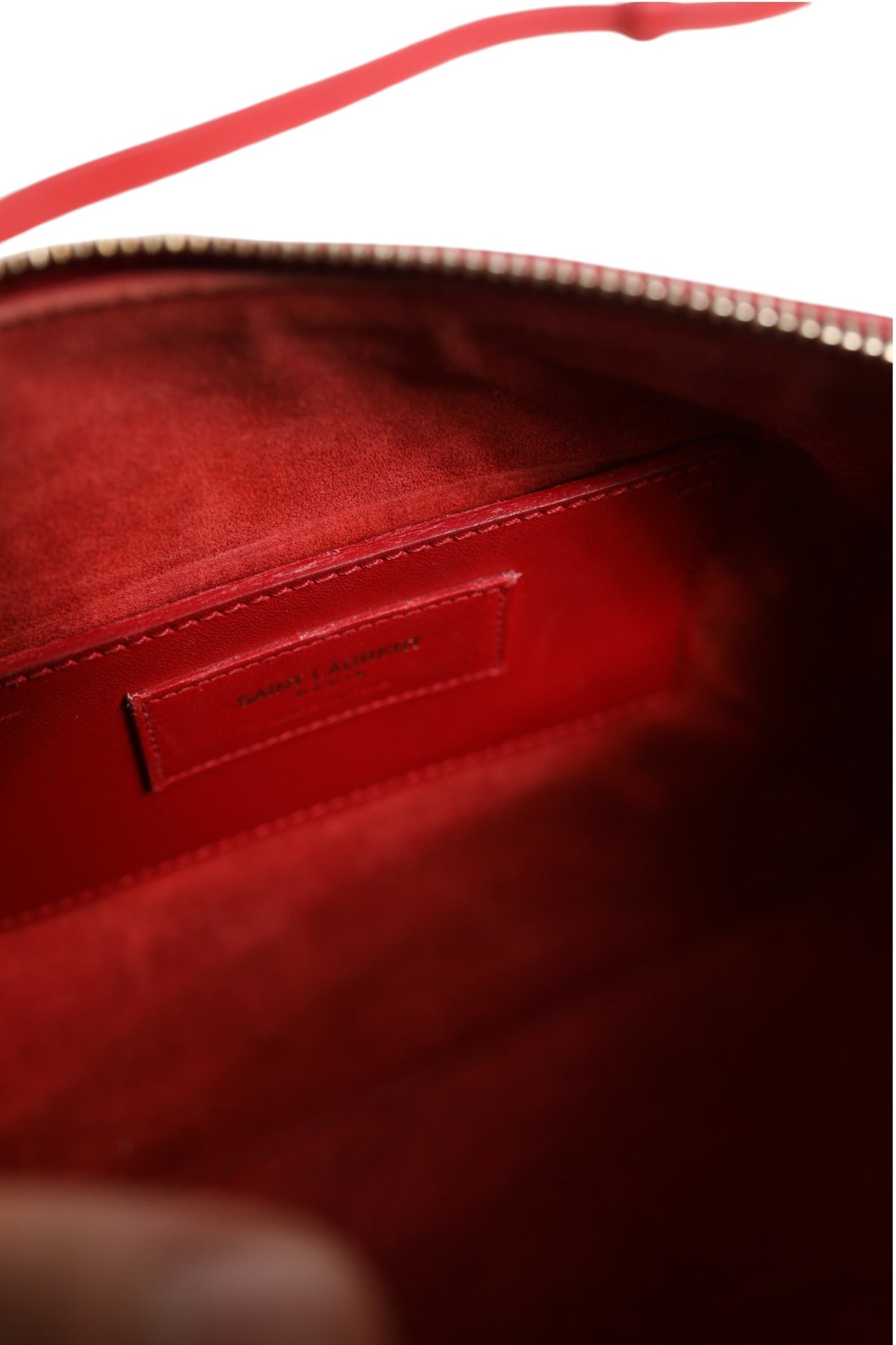 Saint Laurent Classic Leather Baby Duffle Bag - Red