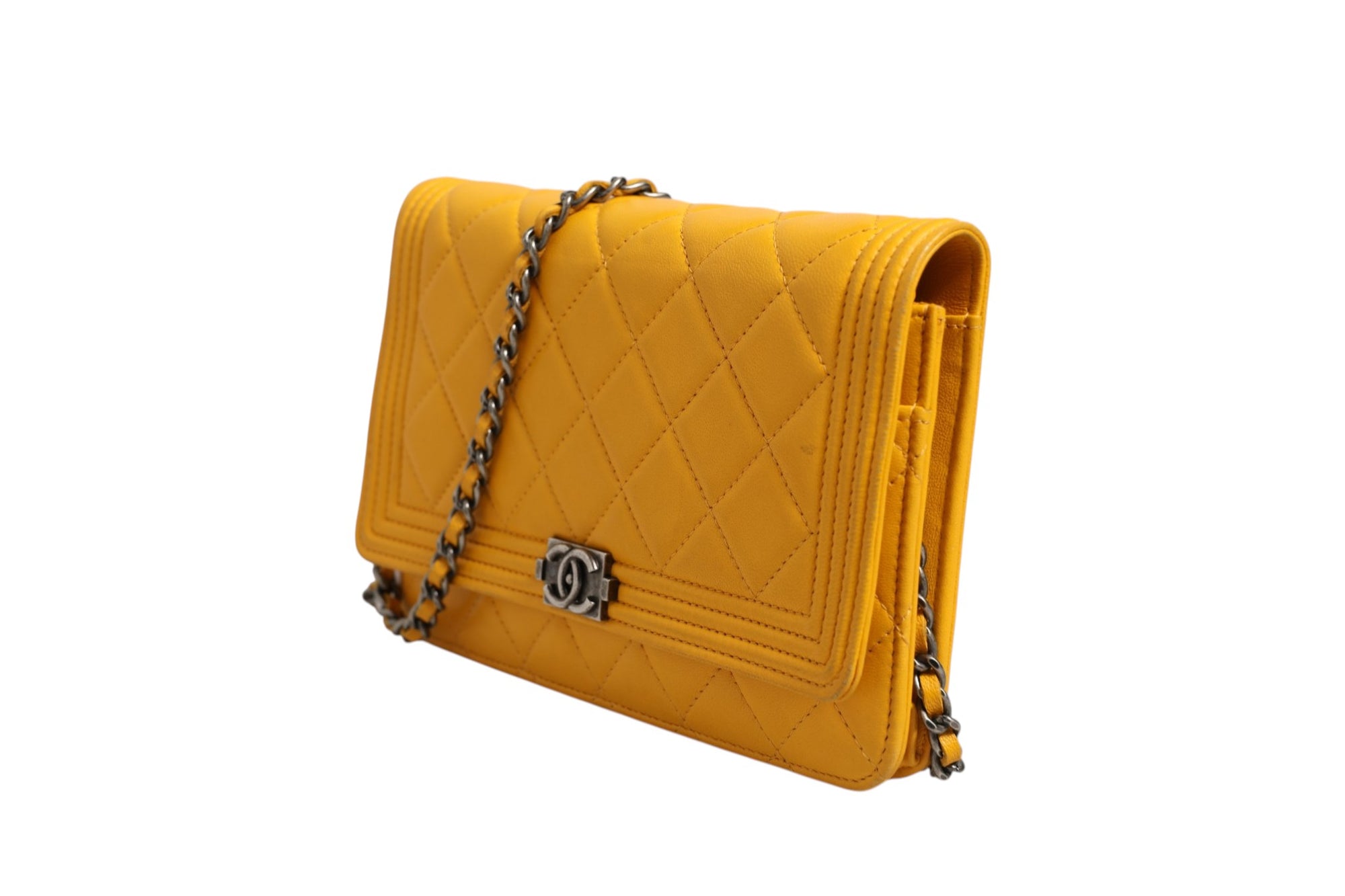 Chanel Medium Boy Bag - Yellow
