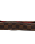 Louis Vuitton Damier Ebene Pochette Felicie  Chain Wallet