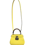 Gucci Lady Lock Top Handle Bag - Limoncello Yellow