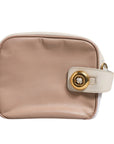 Prada Small Leather Shoulder Bag - Beige/Ivory