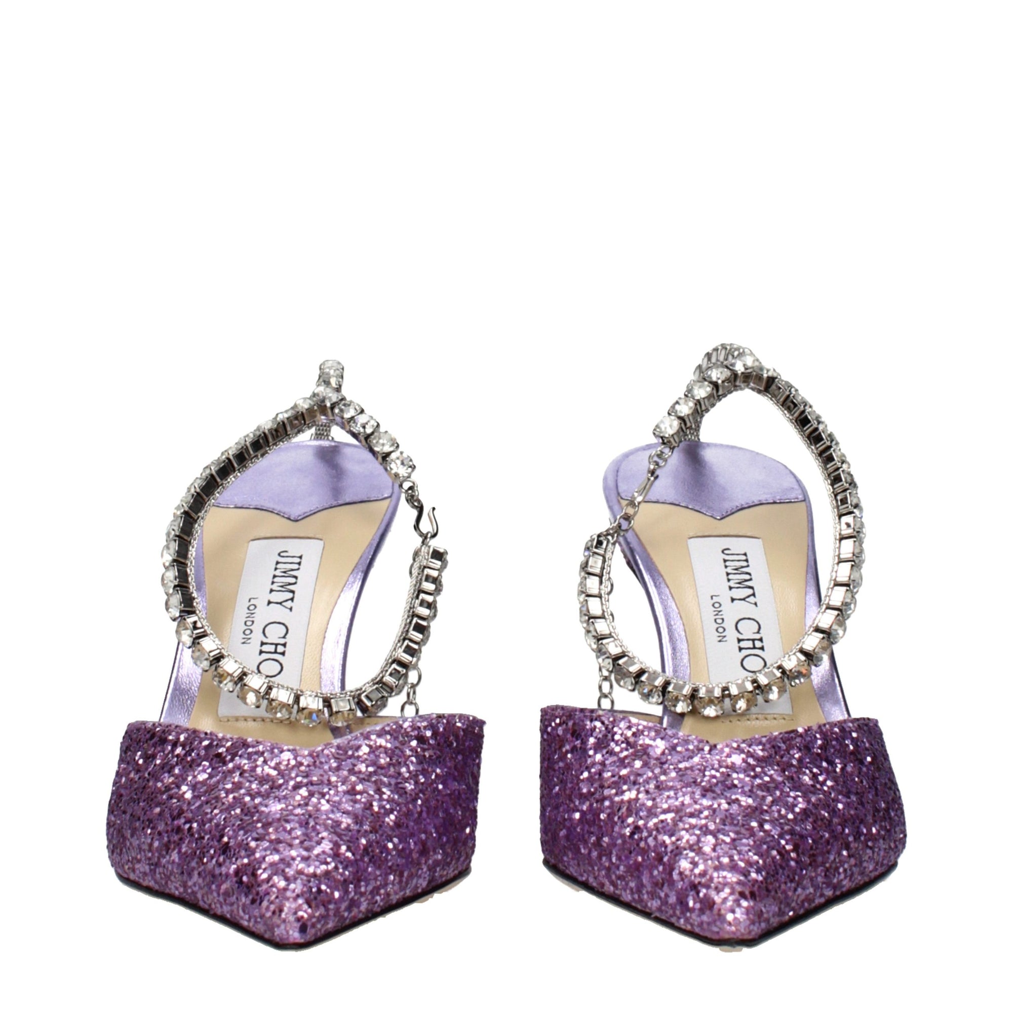 Jimmy Choo Saeda 85 Stiletto Heel Pumps - Violet