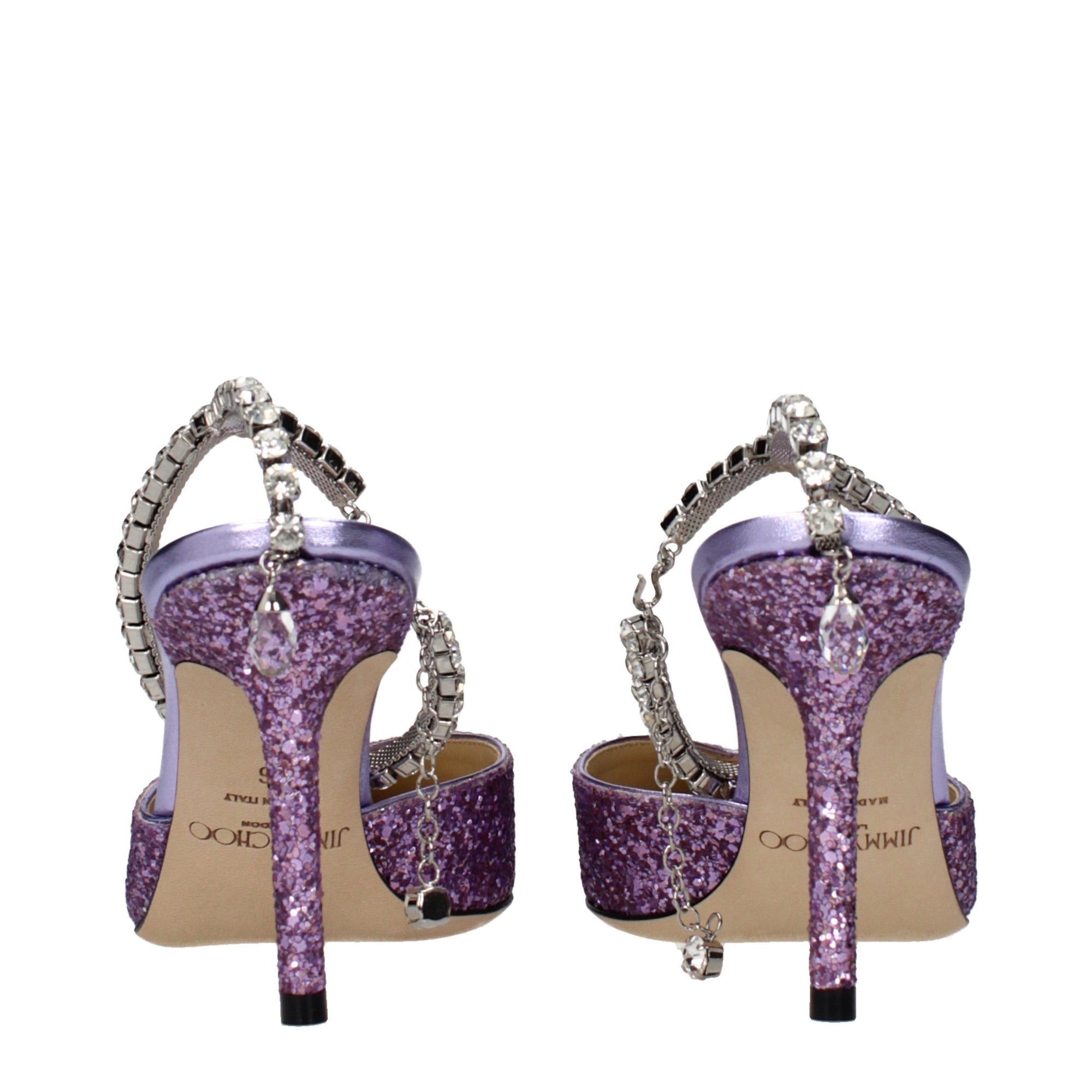Jimmy Choo Saeda 85 Stiletto Heel Pumps - Violet