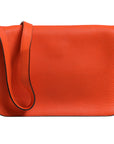 Gucci Jackie Soft Flap Shoulder Bag Leather - Orange