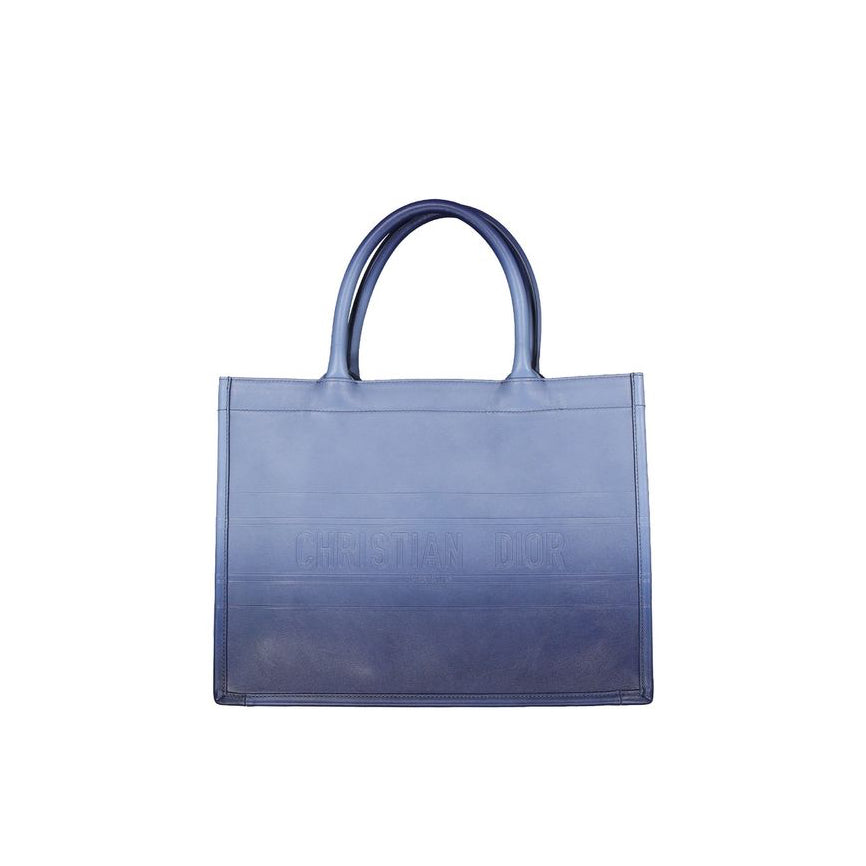 Dior Medium Book Tote - Blue